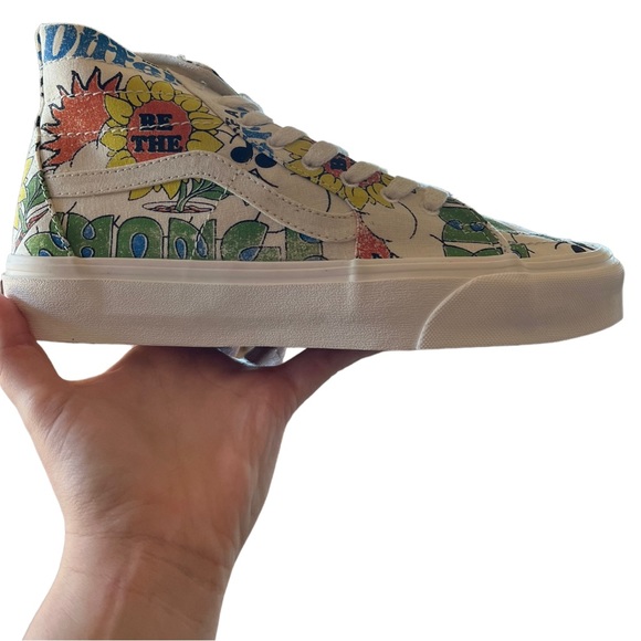 VANS Sk8-Hi Eco Positivity Shoes NWT sz 10.5 woman’s mens sz 9 - Picture 4 of 7